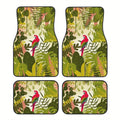 4-Piece Personalized Car Floor Mats – Non-Slip All-Over Print Car Floor Mats HIP black