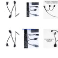 4-Pin PWM Fan Splitter Cable – 1 to 3 Way Speed Control PWM Fan Splitter Cable HIP China Mainland