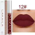 Matte Velvet Lip Glaze Waterproof Long Lasting Not EasyTo Fade Lip Gloss Silky Smooth Lipstick Makeup Sexy Women Lip Balm Gift HIP 12