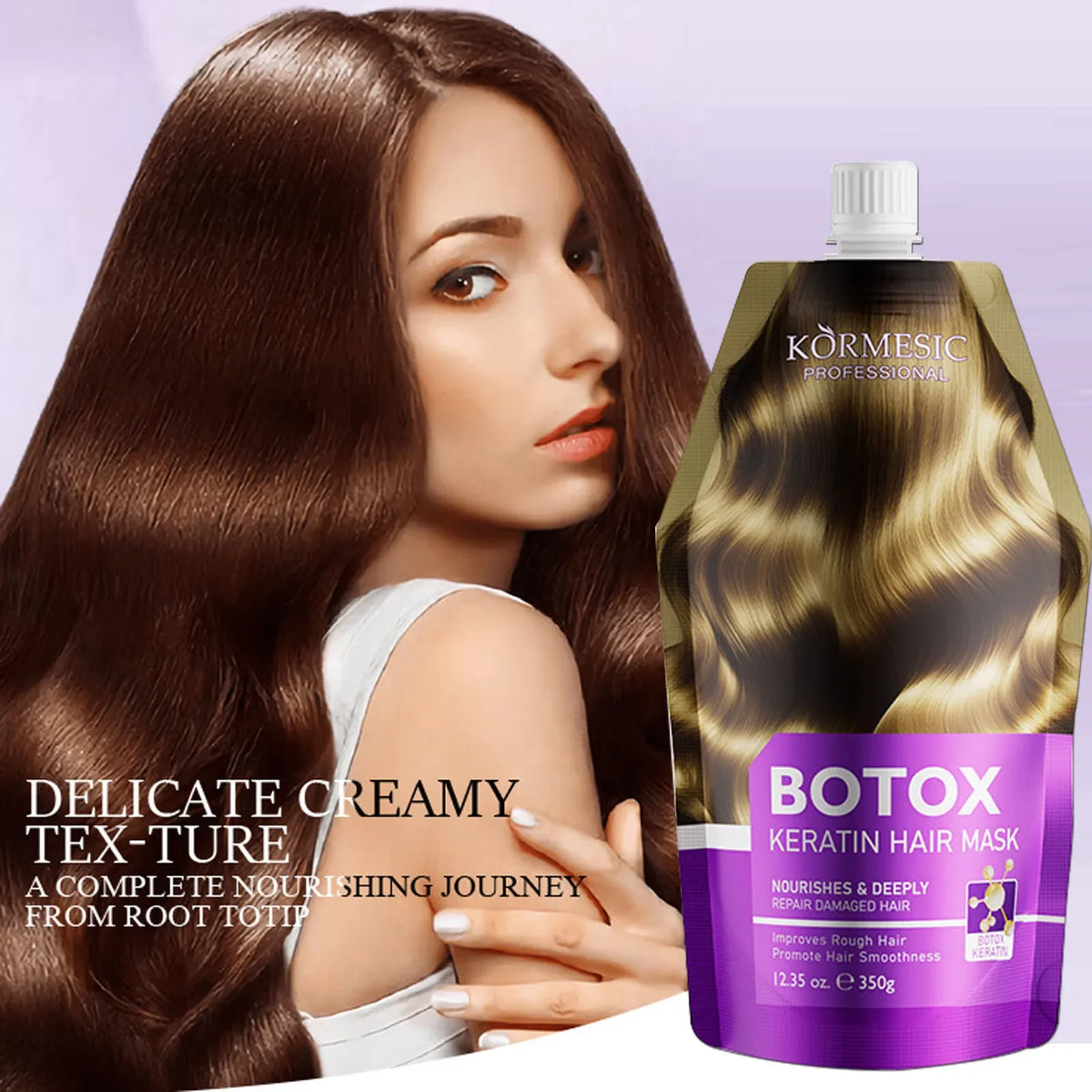 Keratin Hair Mask – 5-Second Deep Moisture & Frizz Control Keratin Hair Mask HIP