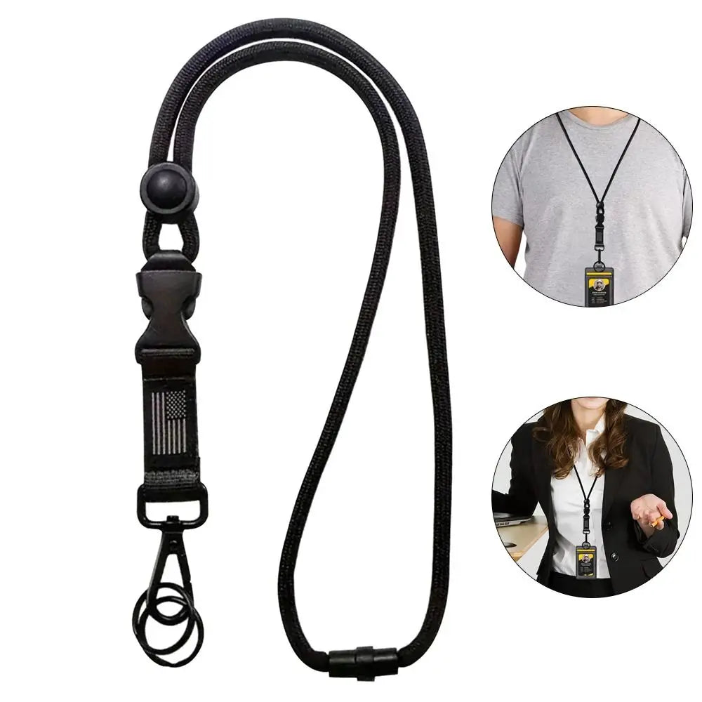 Adjustable ID Card Holder Lanyard – Heavy Duty Neck Strap Badge Holder Lanyard HIP Default Title