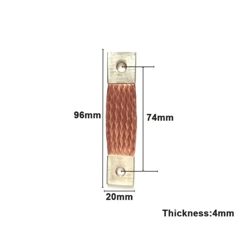 300Ah LiFePO4 Copper Busbar Connector – 74mm Pitch, 400A Battery Busbar Connector HIP