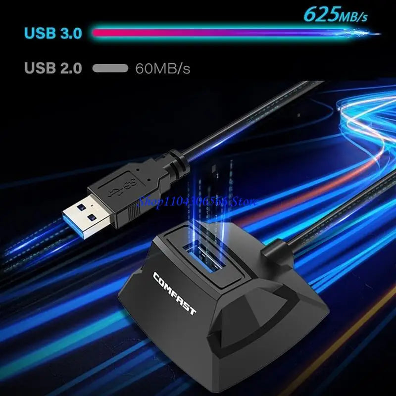 USB 3.0 Male to Female Extension Cable with Stand – 1.2M USB Extension Cable HIP