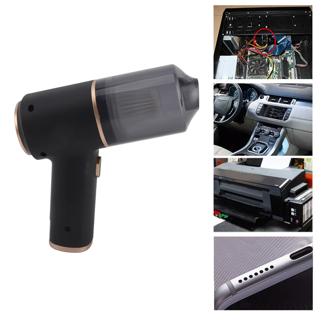 Handheld Vacuum Portable Car Hand Vacuum Cleaner Cordless Powerful Portable Car Vacuum for Electronic Devices Mini Car Vacuum HIP