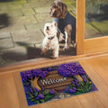 Fresh Lavender Anti-Slip Doormat – Washable Polyester Mat Decorative Floor Mat HIP 1 40x60cm-Felt