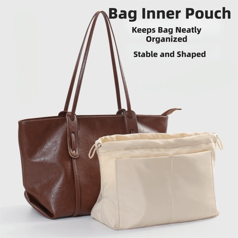 Women's Handbag Organizer Insert – Multi-Compartment Pouch Handbag Organizer Insert HIP