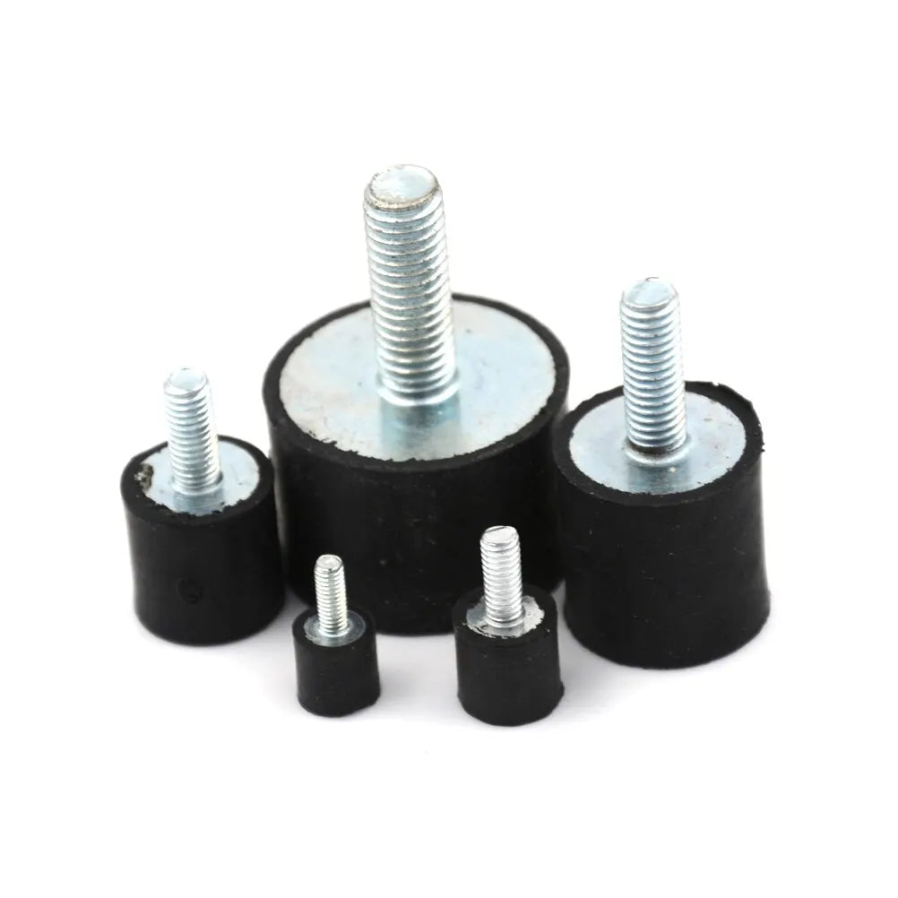 Rubber Anti-Vibration Mounts M3–M8 | Silentblock Bobbins Vibration Isolation Mount HIP