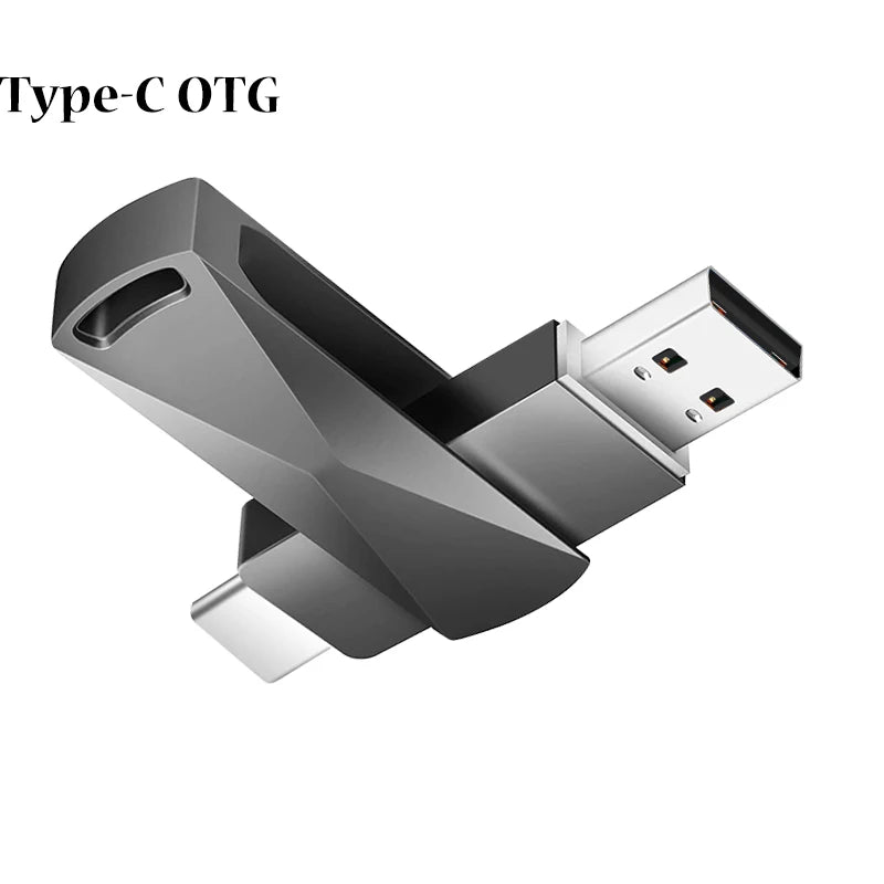 2-in-1 USB & Type-C Flash Drive OTG Pen Drive 8–128GB OTG USB Flash Drive HIP