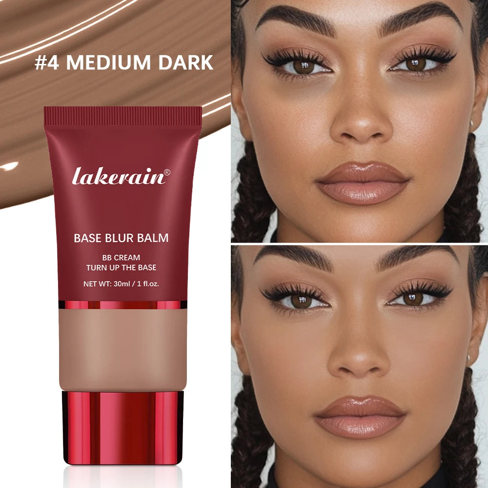LAKEKRAIN Matte Liquid Foundation Soft Focus Lightweight Long Lasting Smooth Skin Natural Contour Multi Shades For All Skin Tone HIP