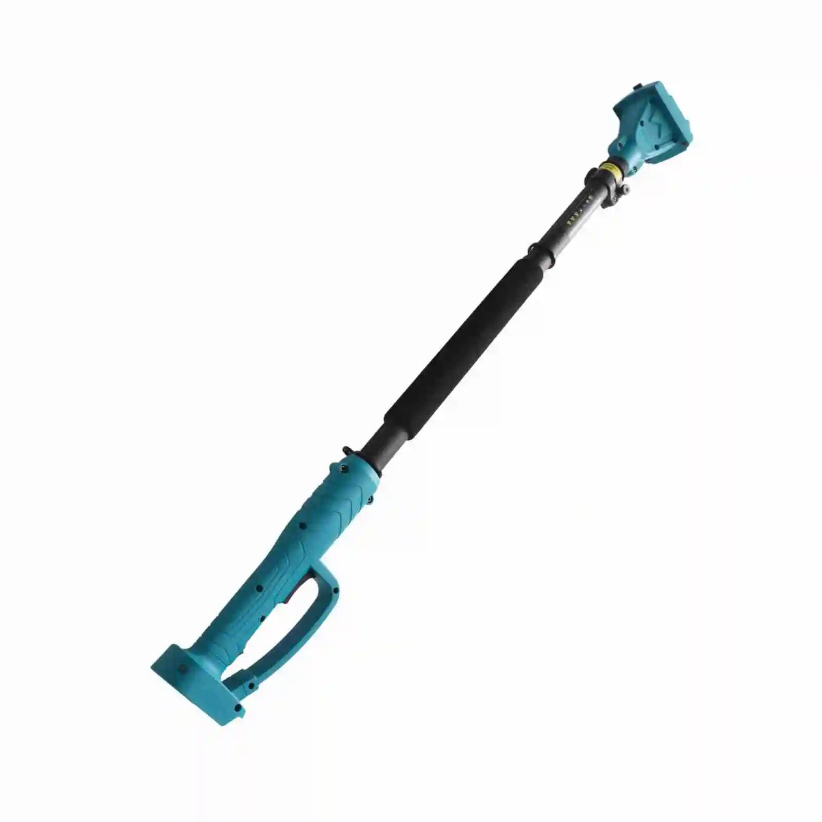 Cordless Pruning Shears Extension Pole Anti Slip Handle Rotating Head Electric Tree Pruner Pole 4.92 Ft Length for Garden Blue HIP