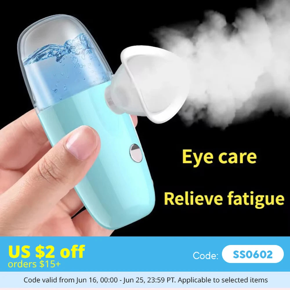 Portable Nano Mist Eye Sprayer – USB Rechargeable Eye Care Eye Mist Sprayer HIP