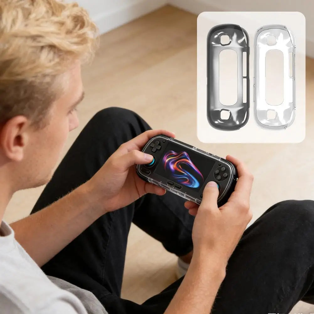 Clear TPU Protective Case For Retroid Pocket 6 RP6 Soft Rubber Shell Skin Guard Sleeve Shockproof Cover For Retroid Pocket 6 HIP