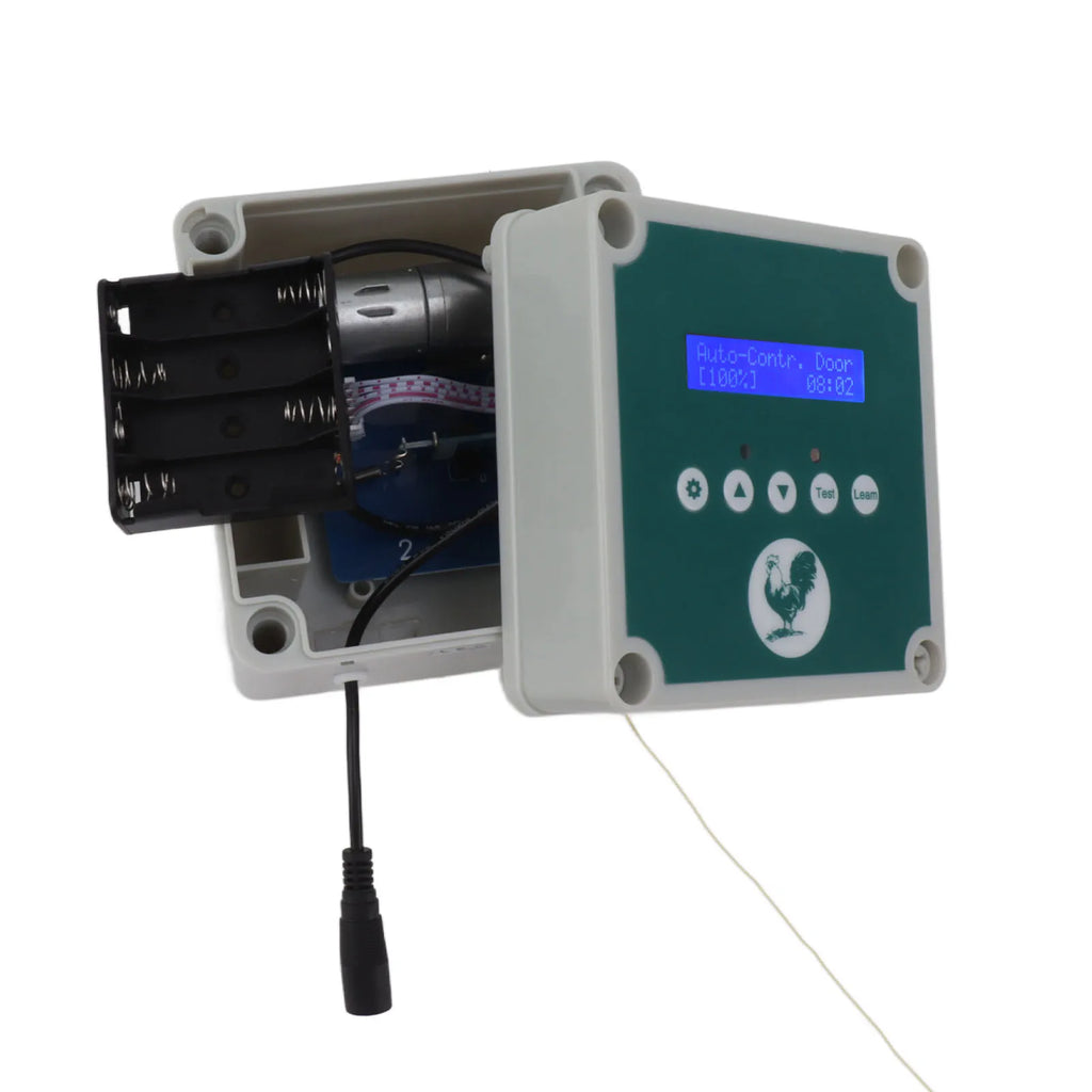 Automatic Chicken Coop Door Controller 100 To 240V Programmable Timer Electric Chicken Door Actuator Motor Set for Farm HIP