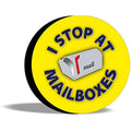 "I Stop At Mailboxes" Spare Tire Cover – Polyester Protector Spare Tire Cover HIP Acquiesce 17 in