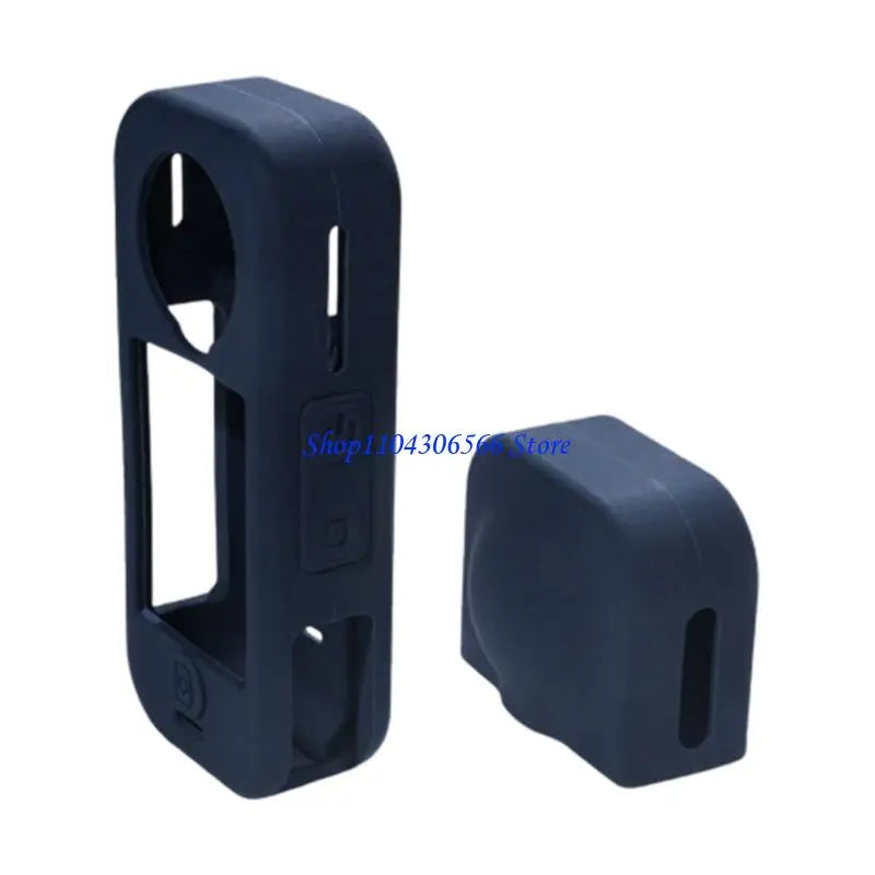 Silicone Case for 360 X4 Air – Body & Lens Protector Cover Camera Protective Case HIP for Navy blue CN