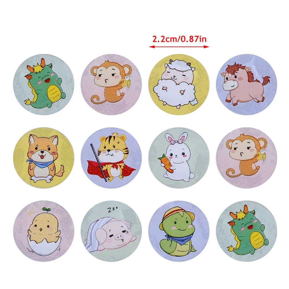 100-Pack Cartoon Waterproof Adhesive Bandages for Kids Adhesive Bandages HIP