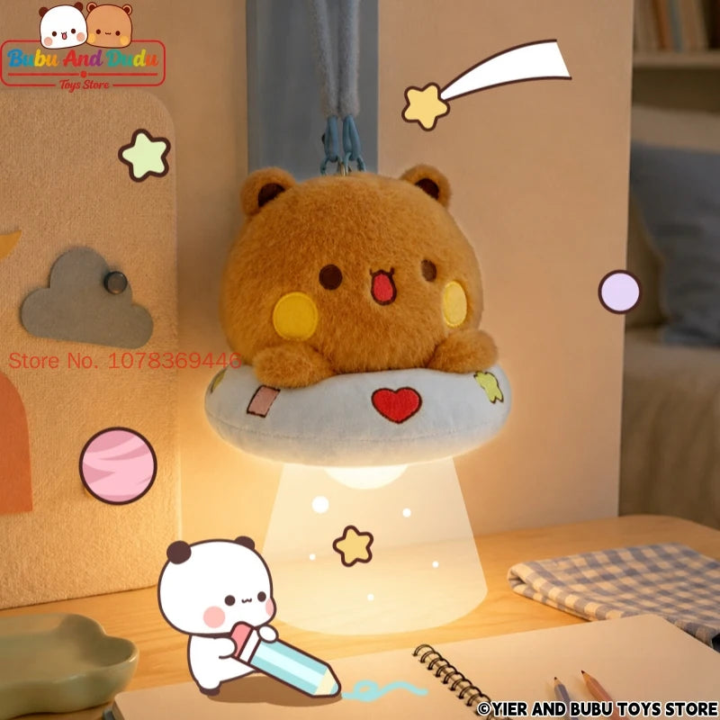 Bubu & Dudu Panda Plush Night Light – Rechargeable Dimmable Lamp Plush Night Light HIP