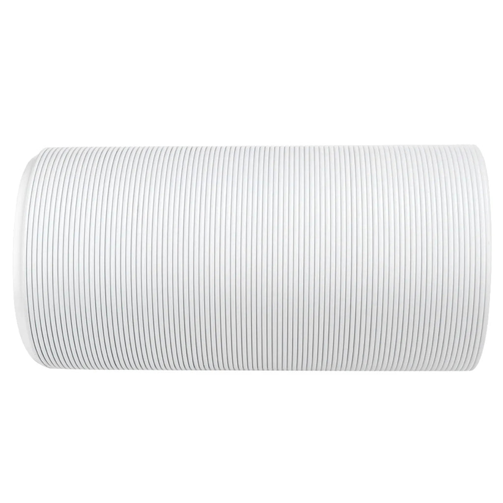 Exhaust Vent Hose Steel Wire Low Friction Loss Right Hand Thread 2 Meters Air Conditioning Exhaust Pipe for Home HIP WHITE