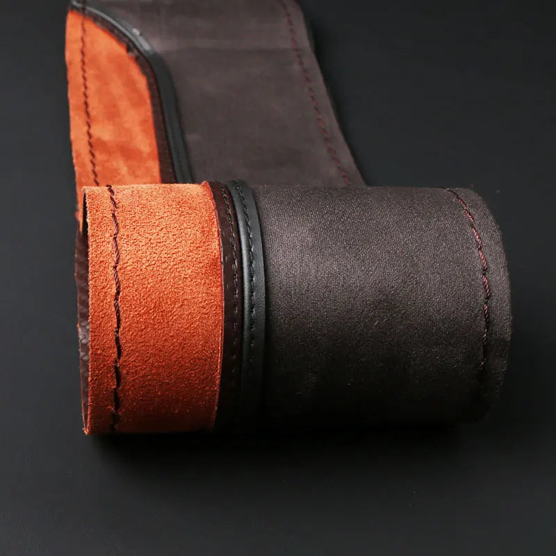 Carbon Fiber Leather Steering Wheel Cover – Universal 38cm Steering Wheel Cover HIP