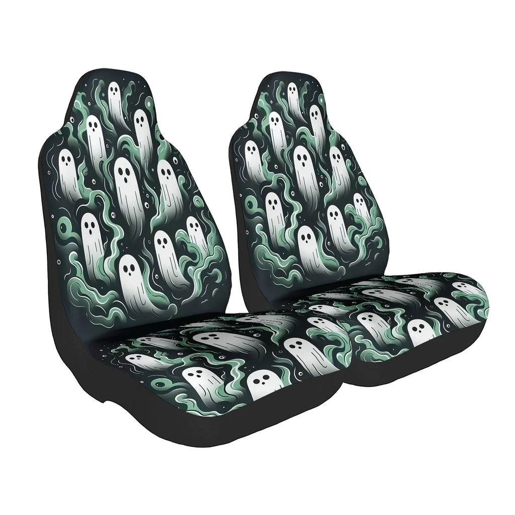 Green Smoke Print Car Seat Cover – Wear-Resistant & Easy Clean Car Seat Cover HIP