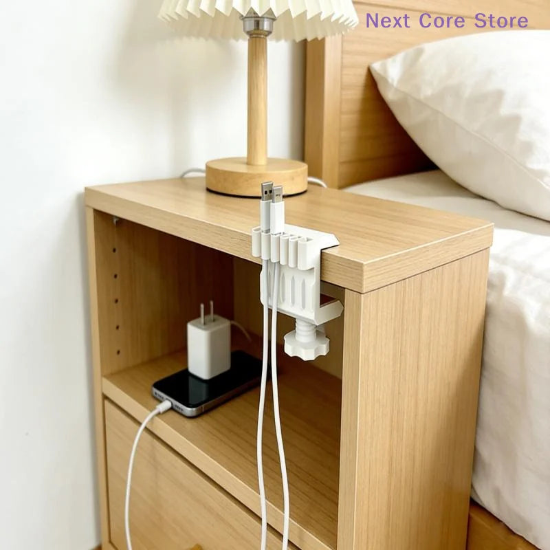 3D Printed PLA Desktop Cable Clip Organizer – Eco-Friendly Cable Clip Organizer HIP