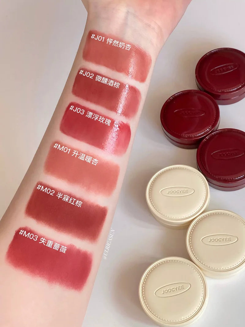 JOOCYEE Lip & Cheek Balm Cream – Glossy & Matte Blush Lip & Cheek Cream HIP