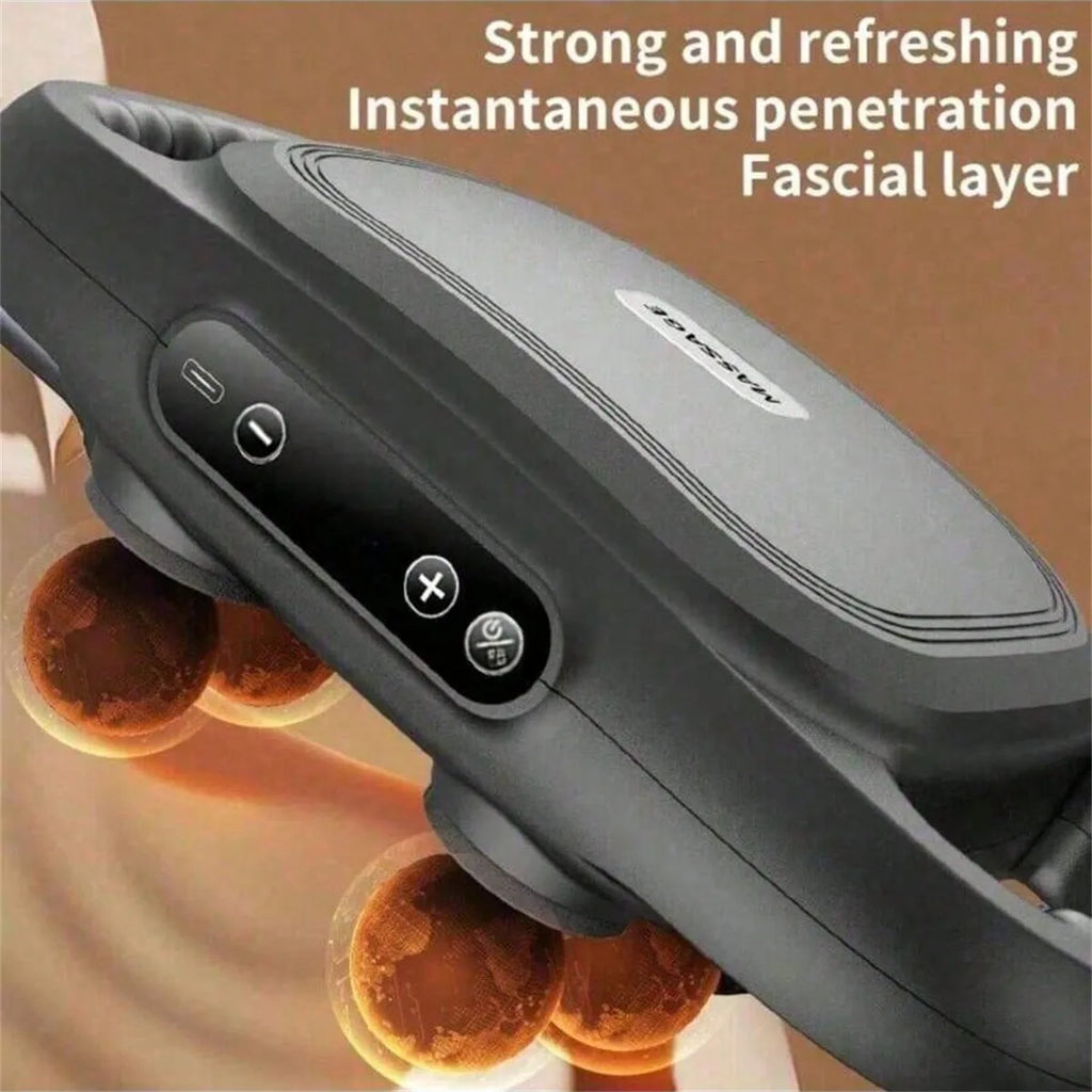 AXH 6-Head Wireless Massage Gun – Deep Vibration Massager Percussion Massage Gun HIP
