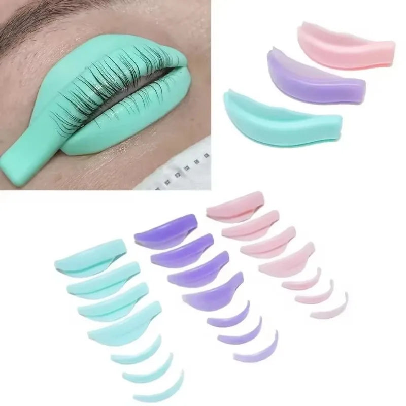 Reusable Silicone Lash Lift Shield Pads – 5/7/14 Pairs Lash Lift Shield Pads HIP