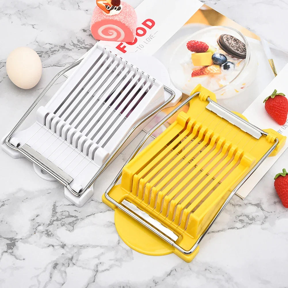 Multi Function Kitchen Gadget Stainless Steel Handheld Slicer For Cutting Luncheon Meat Banana Strawberry Egg Cheese Food HIP