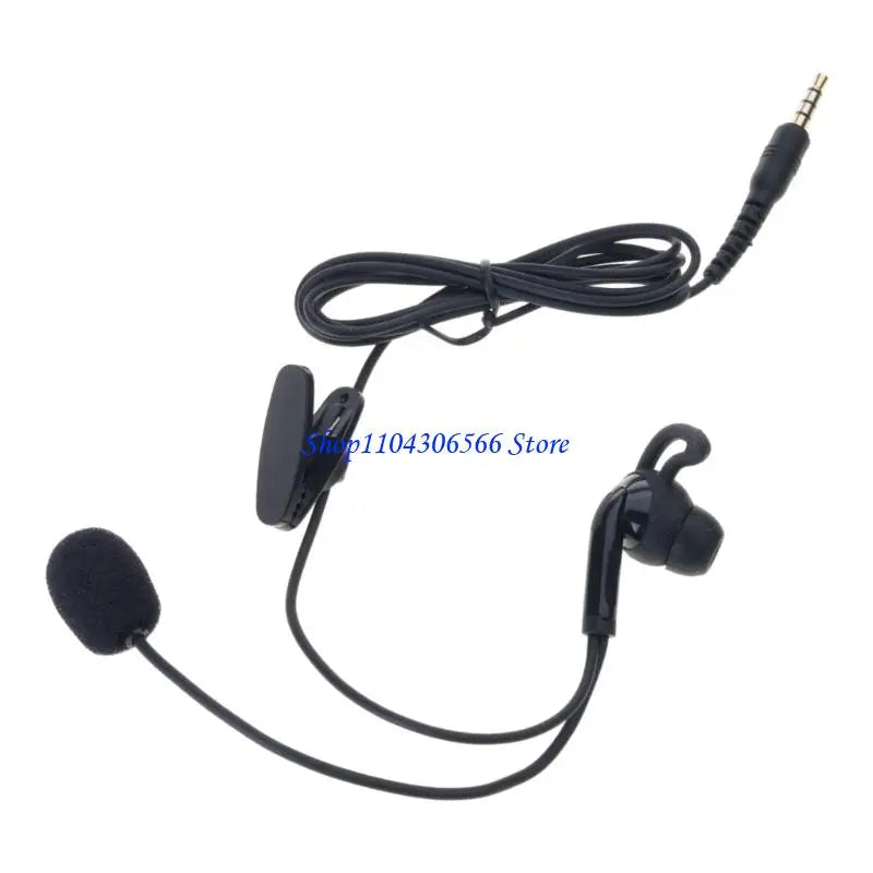 Single Ear Wired Earbud – 3.5mm & USB-C Mono Earphone Wired Mono Earbud HIP