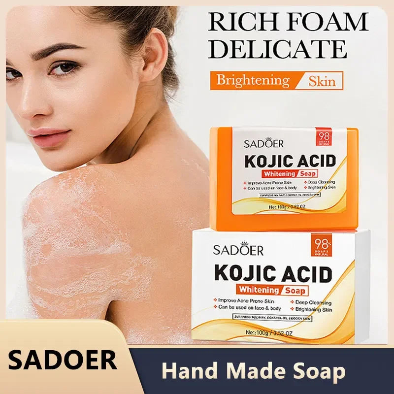 SADOER Handmade Brightening Soap – Face, Body & Underarm Brightening Soap Bar HIP