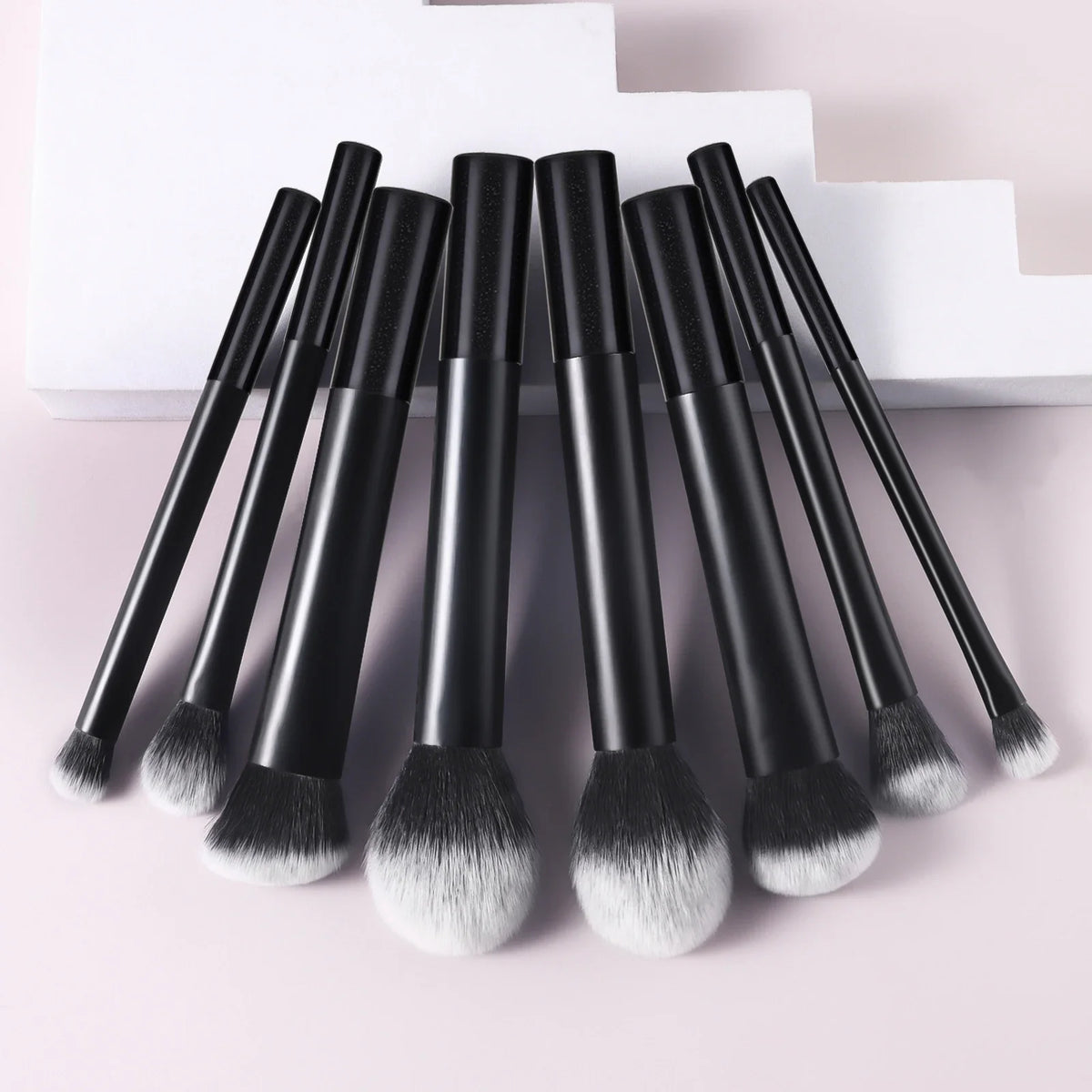 RUZOFO 8-Piece Portable Multifunctional Makeup Brush Set Makeup Brush Set HIP