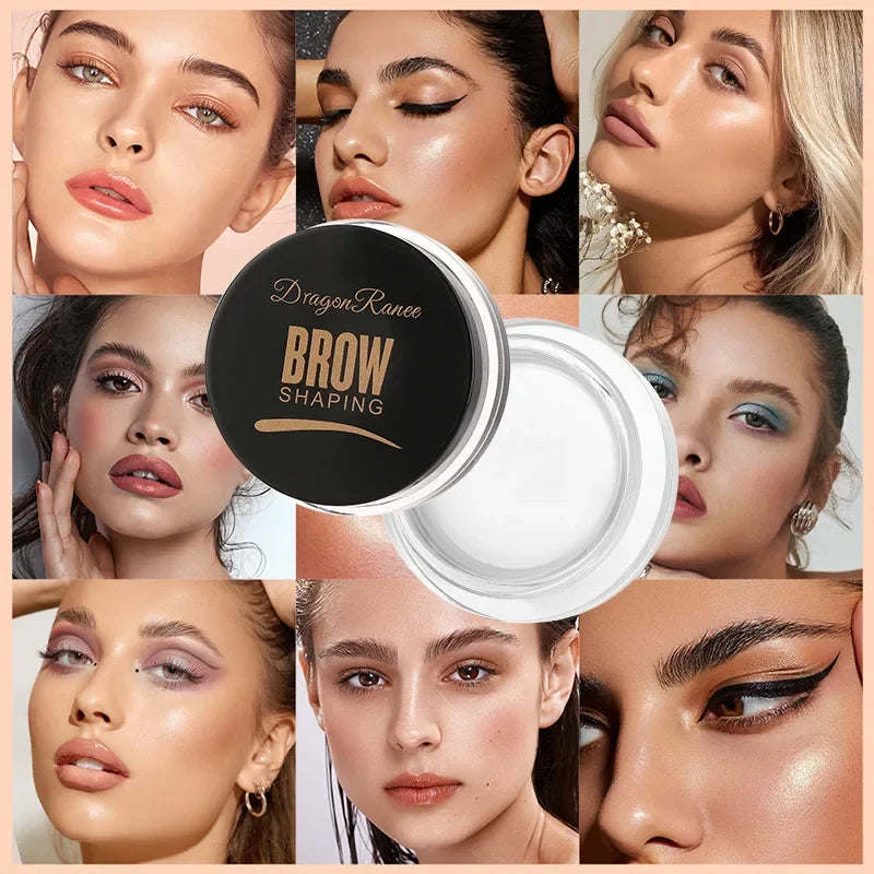 6-Color Eyebrow Styling Cream Wax Gel – Waterproof & Long-Lasting Eyebrow Styling Wax HIP