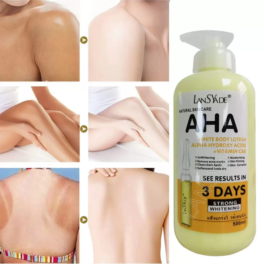500ml Brightening Body Cream – Vitamin C&E & Hyaluronic Acid Brightening Body Cream HIP
