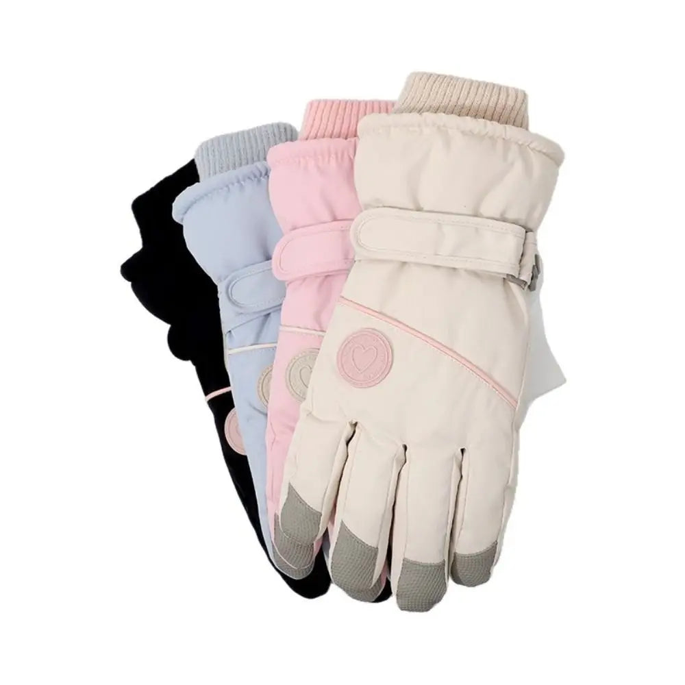 Women's Waterproof Touchscreen Ski Gloves – Thermal Winter Winter Ski Gloves HIP