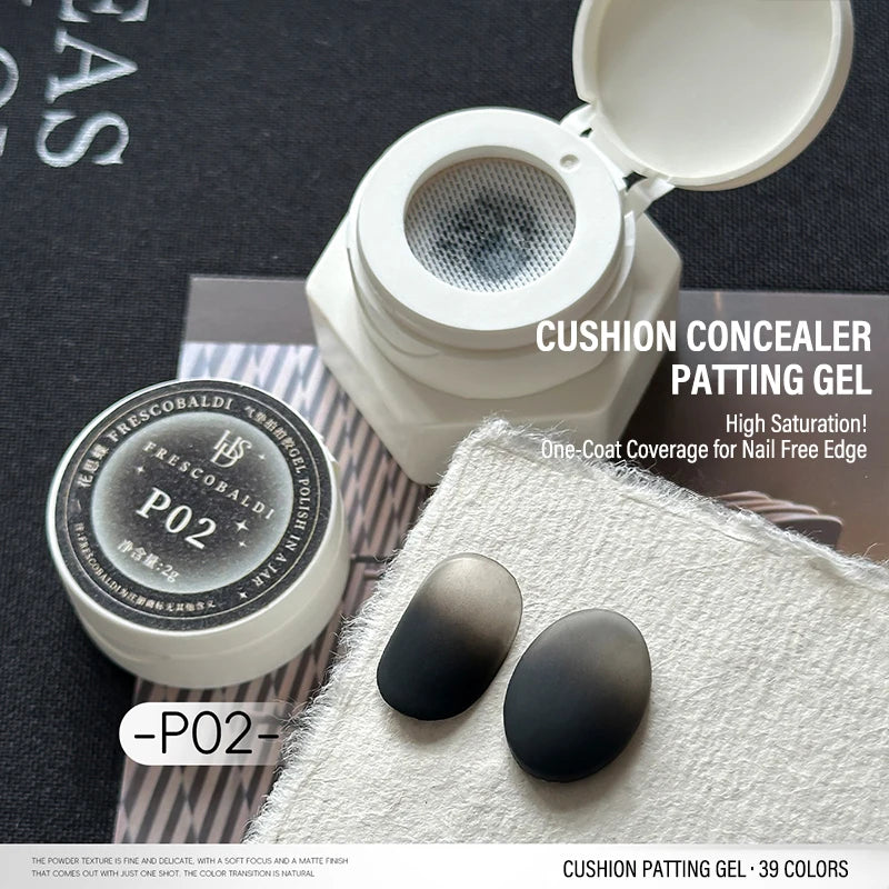 39-Color Air Cushion Patting Gel – Gradient Blush Nail Art