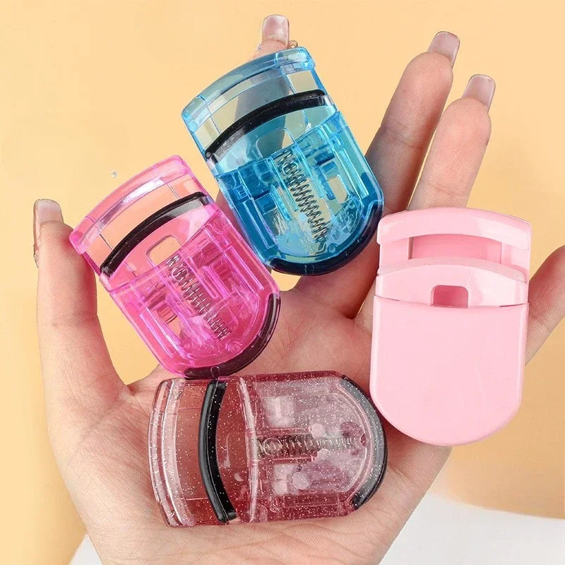 RUZOFO Mini Folding Eyelash Curler – Multicolor Makeup Clip Eyelash Curler HIP