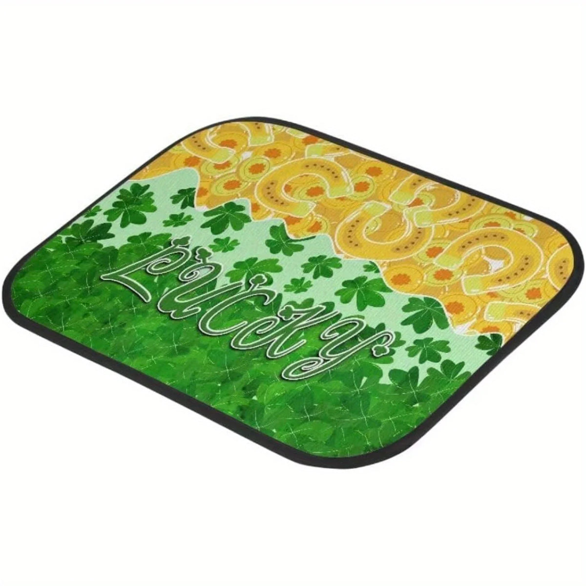 Lucky Clover Car Floor Mats 4-Piece Set – Trucks, SUVs & Vans Car Floor Mats HIP