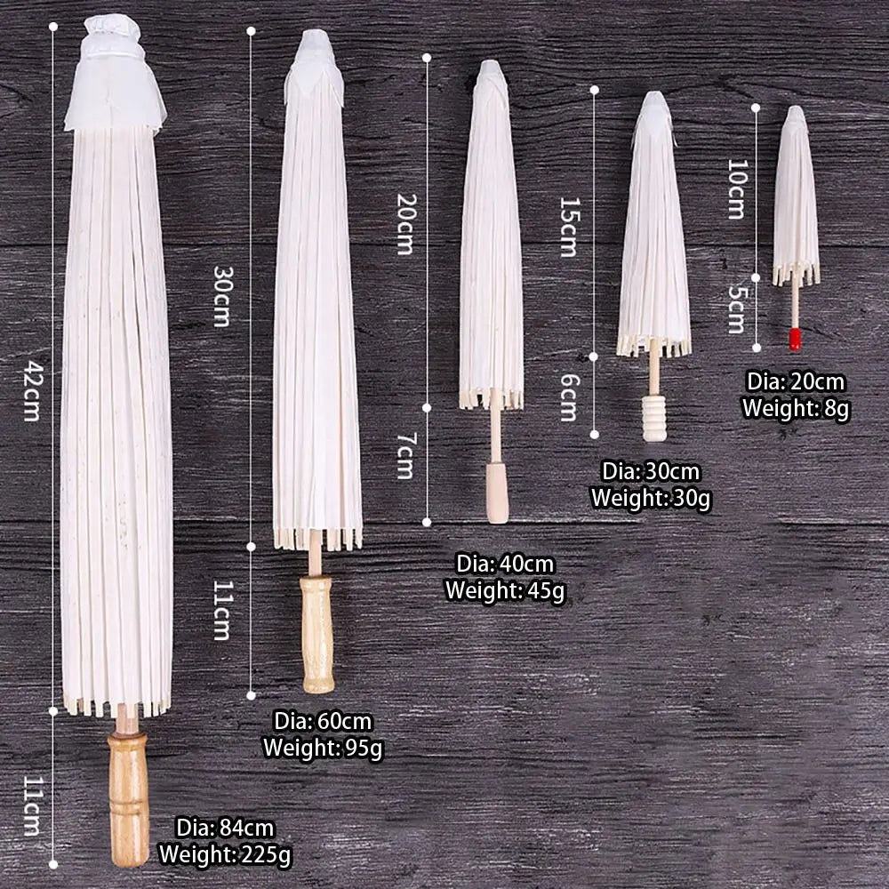Blank White Paper Umbrella – DIY Painting & Photo Prop DIY Craft Prop HIP