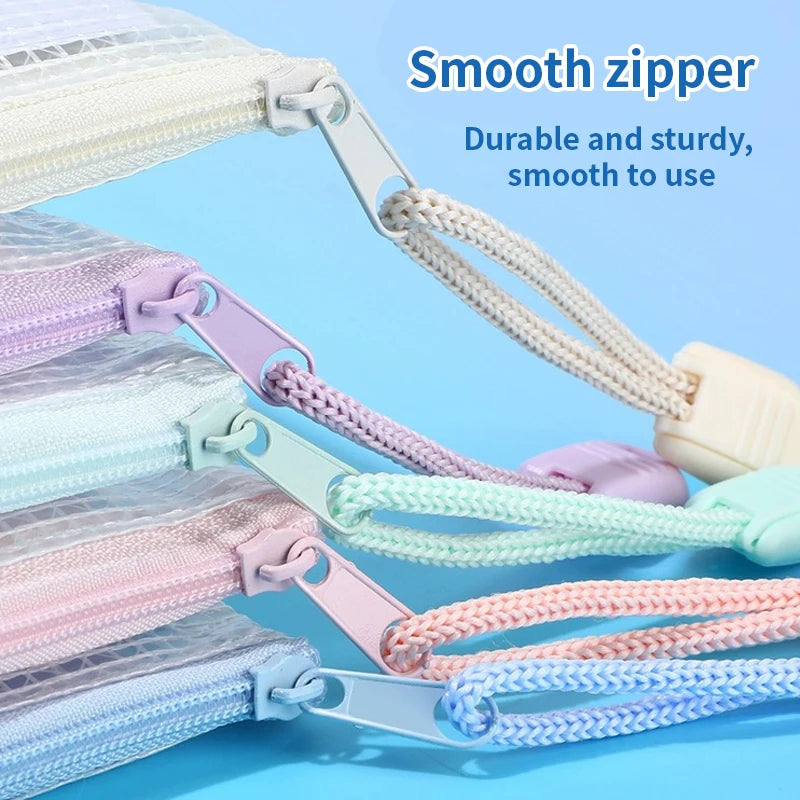 Mesh Zipper Document Pouches A4/A5 – Waterproof File Organizer Document Storage Pouch HIP