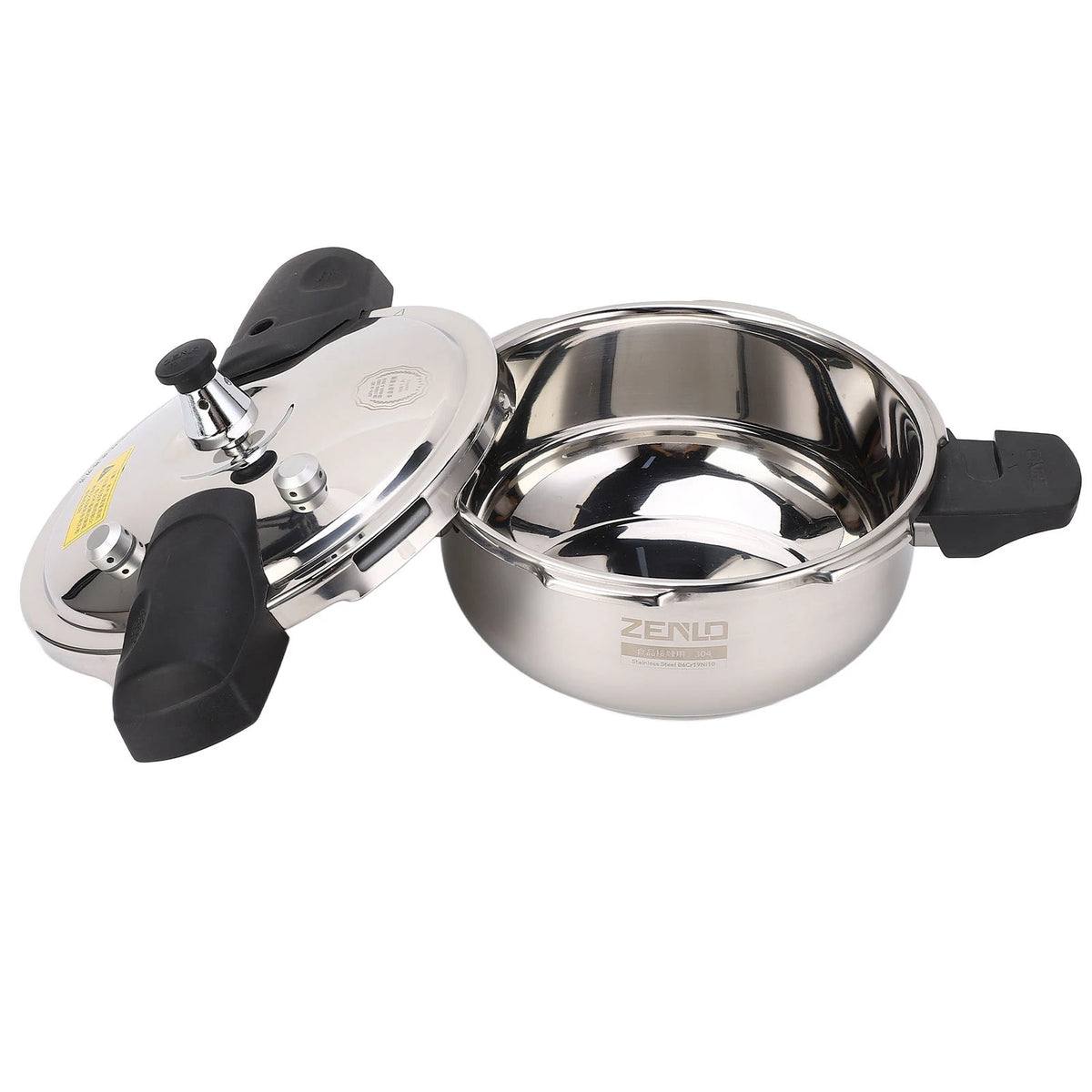 Mini Pressure Cooker Healthy Acid Alkali Resistance 1.8L Pressure Cooker Scratch Resistance for Gas Stove for Pressed Oysters HIP