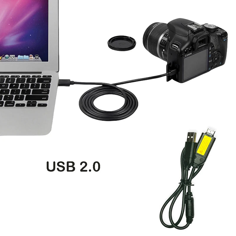 USB Charging & Data Cable for Samsung Digital Cameras Camera USB Cable HIP