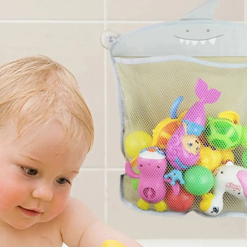 Hanging Bath Toy Storage Mesh Bag – Quick Dry Kids Organizer Bath Toy Organizer HIP