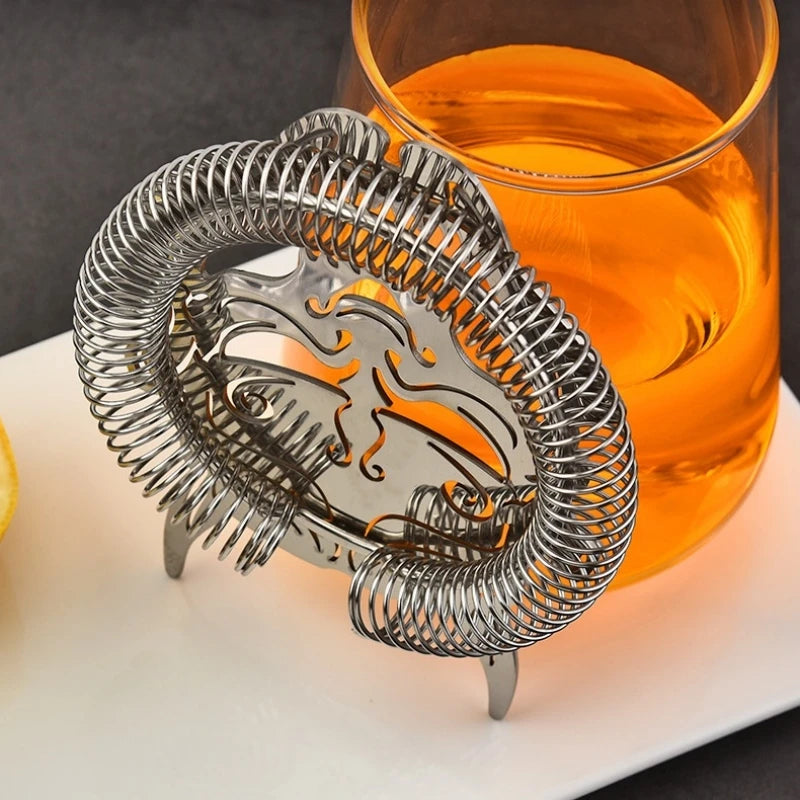 Hawthorne Cocktail Strainer – Ghost & Star Ship Stainless Steel Cocktail Strainer HIP
