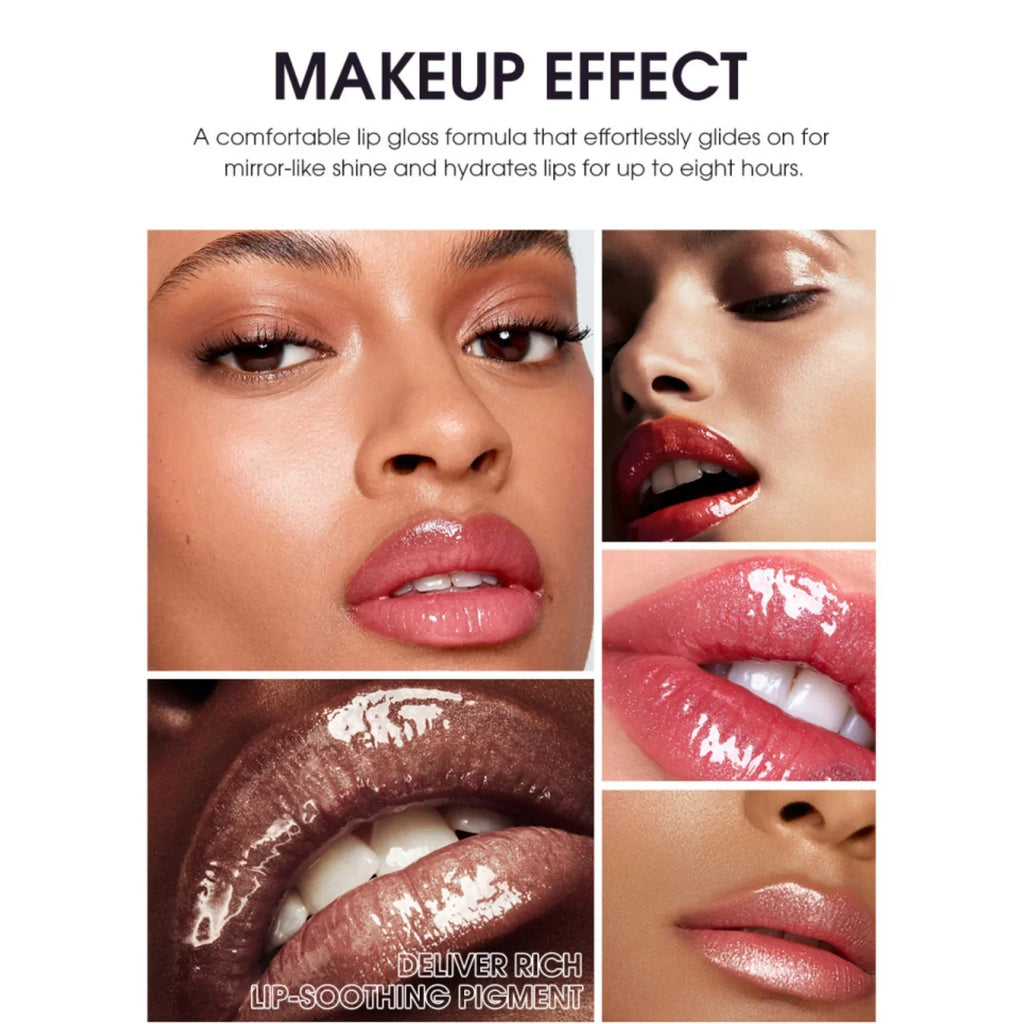 Hyaluronic Acid Glitter Lip Gloss – 8 Shades | Langmanni Glitter Lip Gloss HIP