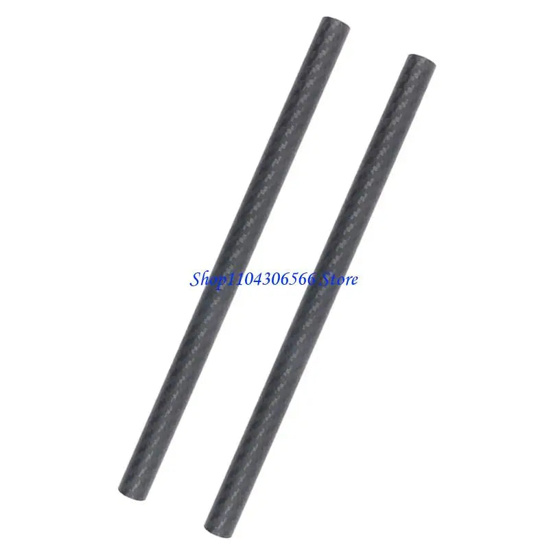 2-Pack 15mm Carbon Fiber Camera Rods – Matte Grip Rails Camera Support Rods HIP