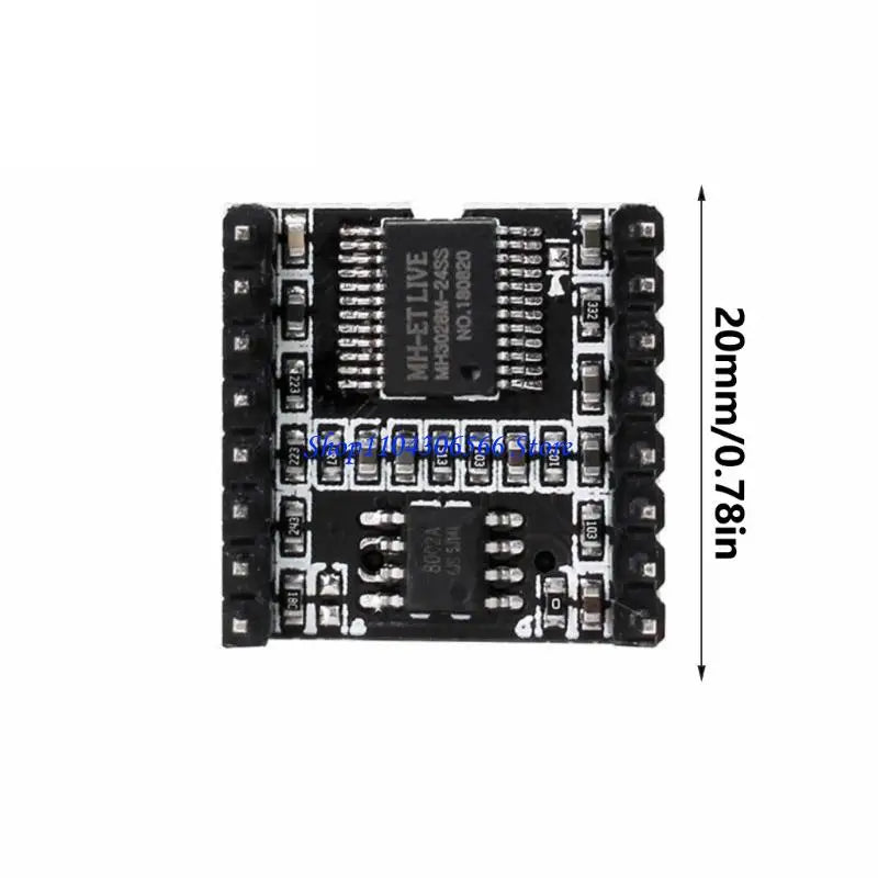 DFPlayer Mini MP3 Sound Module 3-Pack – TF Card Compatible MP3 Sound Module HIP