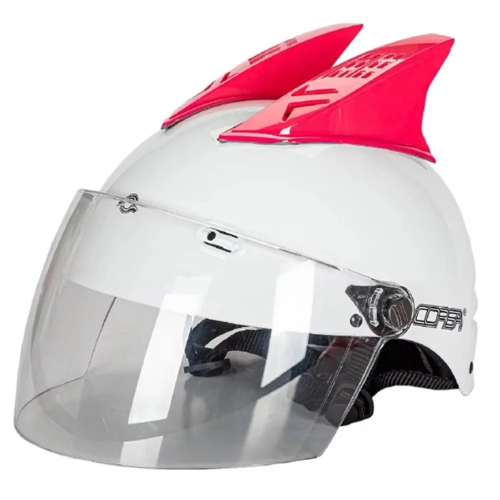 2-Pack Self-Adhesive Motorcycle Helmet Horn Ears | Decorative Helmet Decoration HIP