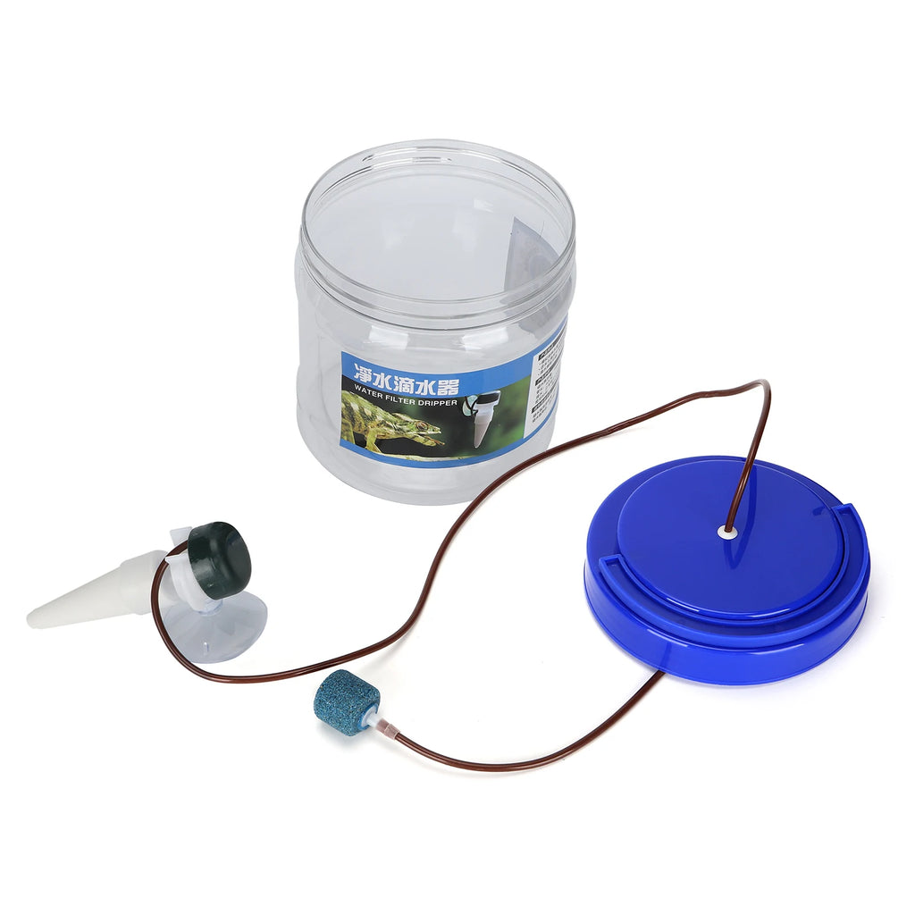 Reptile Water Dripper Reptile Watering Tool Reptile Water Dripper Kit Plants Irrigation Devices Reptile Humidifier Watering Tool HIP