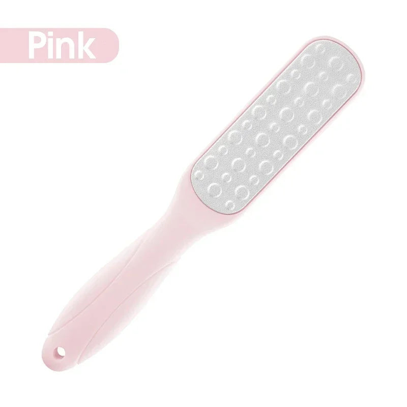 Double-Sided Stainless Steel Foot File – Callus Remover Foot File HIP C531-pink 1pcs